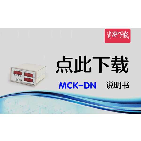 MCK-DN 动扭专用仪表说明书